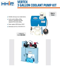 VERTEX 3 GALLON COOLANT PUMP KIT (3012-8110)