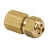 VIAIR 1/8" Female to 1/4" Compression Air Line Fitting Adapter (92838)