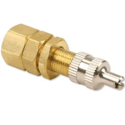 VIAIR 1/4 Inch Air Line Inflation Valve Compression Fitting (92839-BP)