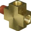 VIAIR 1/4 Inch Male to Female 4-Way NPT Fitting Valve Tool (92855)