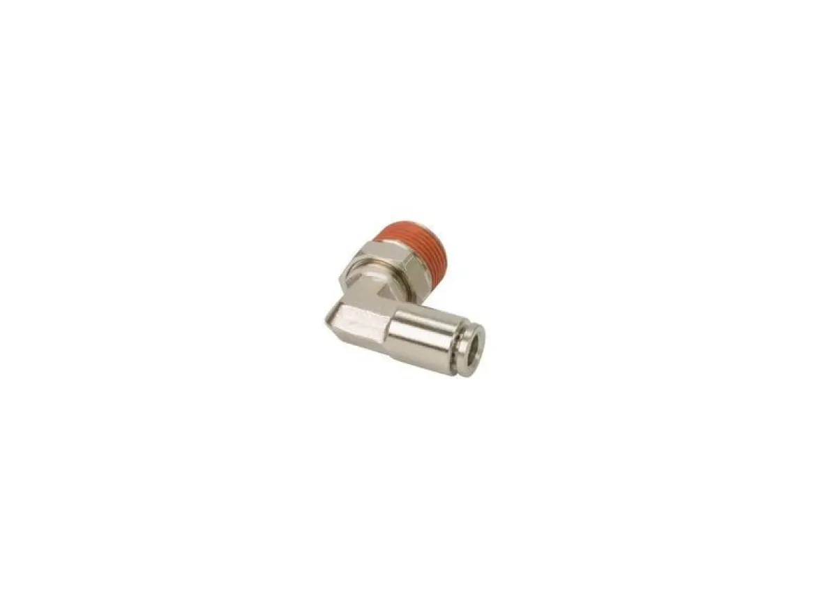 VIAIR 1/8 Inch NPT Male to Airline 90 Degree Swivel Elbow Adapter 2 Pcs (11842)