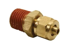 VIAIR 1/4" Male NPT to 1/4" Compression Air Line Fitting Gold (92837)