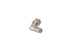 VIAIR 1/4" NPT F to 1/8" Airline 90 Degree Swivel Elbow Fitting 2-Pack (11858)