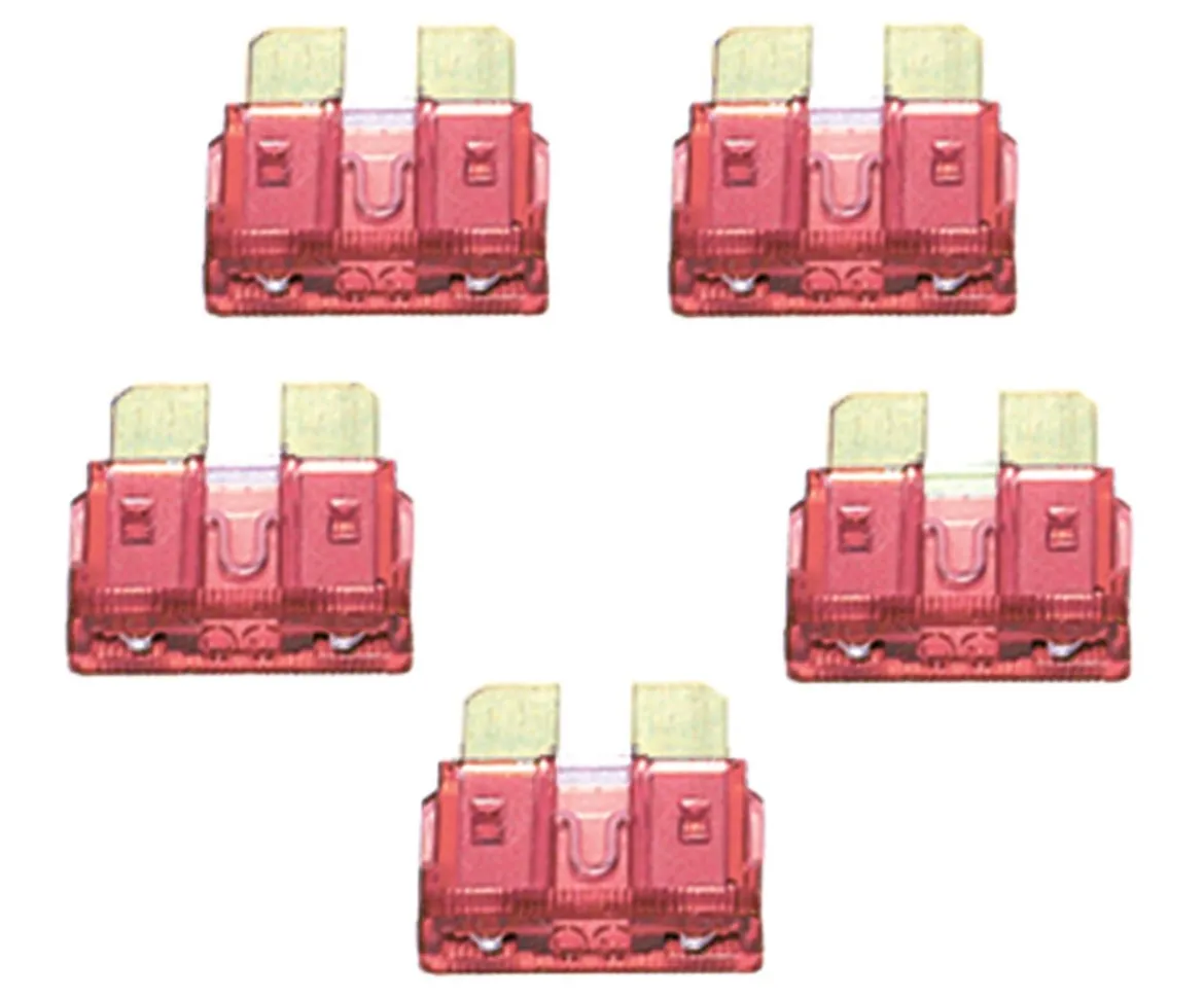 VIAIR 40-Amp Electrical Fuses for Air Compressors 5-Pack Safety Solution (92933)
