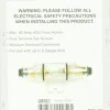 VIAIR Fuse Holder with Mounting Tabs for 20-60 Amp Glass Tube Fuses (92952)