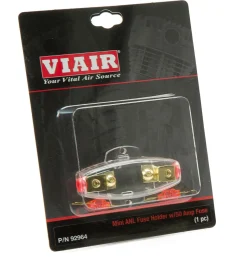 VIAIR Mini ANL Fuse Holder with 60 Amp Fuse for 4-8 Gauge Wire (92966)
