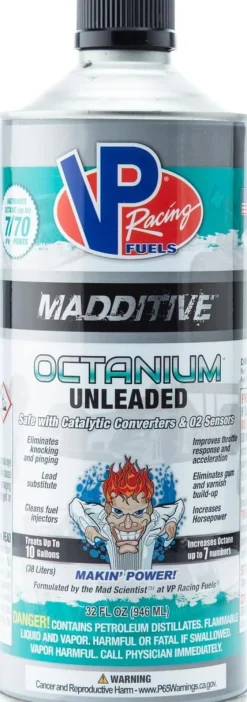 VP Racing Madditive Octanium Unleaded Octane Booster - 1 Quart (29505)