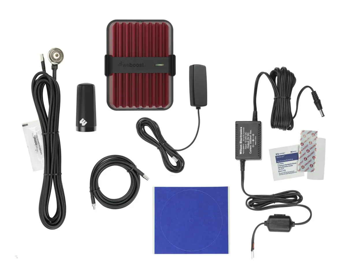 weBoost Drive Reach Fleet Cell Phone Signal Booster For Fleet Vehicles (470254)