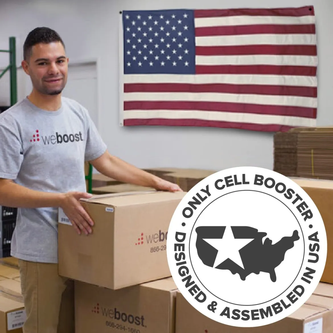 weBoost Drive Reach Rv Cell Phone Signal Booster Kit Boosts 4G Lte & 5G (470354)