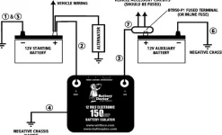 Wirthco 12 Volt Battery Isolator (20092)