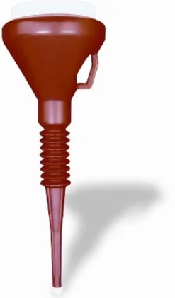 WirthCo Red Double Capped Funnel 1.5 Qt 17" Length (32130)