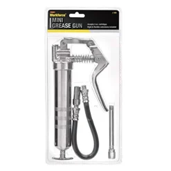 Workforce L1305 Mini Grease Gun, for 3 oz. Cartridges, 12 In. Extension, 4 In.
