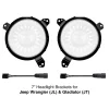 XKGLOW 7" Headlight Mounting Brackets for Jeep Wrangler JL and Gladiator JT (XK-MNT-JL)