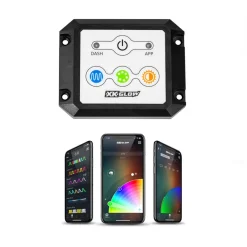 XKGLOW Dual Mode Dash Mount Bluetooth XKchrome Controller (XK-CHROME-DM-KIT)