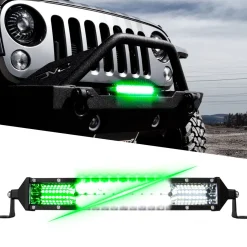 XKGLOW 2-in-1 LED Light Bar - White & Green (XK063010, XK063020, XK063030)