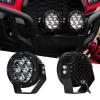 XKGLOW 2pc 5in 30W Offroad Round Flood Beam Work Light Kit (XK066005)