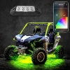 XKGLOW 8pc 6W LED Rock Light Kit with Dual-Mode Controller (XK-ROCK-ADV-DM)