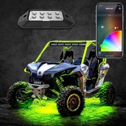XKGLOW 8pc 6W LED Rock Light Kit with Dual-Mode Controller (XK-ROCK-ADV-DM)