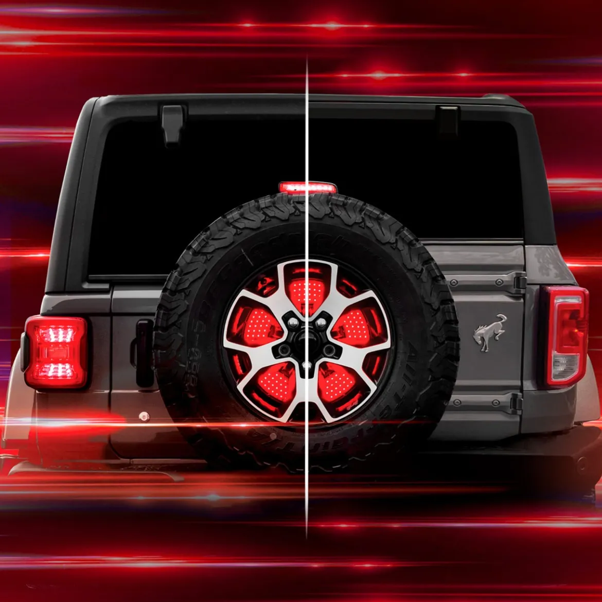XKGLOW Sequential 5th Wheel LED Light with Brake, Reverse, and Turn Signals (XK041019)