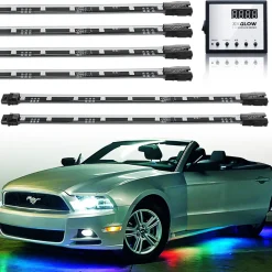 XKGLOW Underglow LED Accent Light Kit - Million Color UFO with Remote