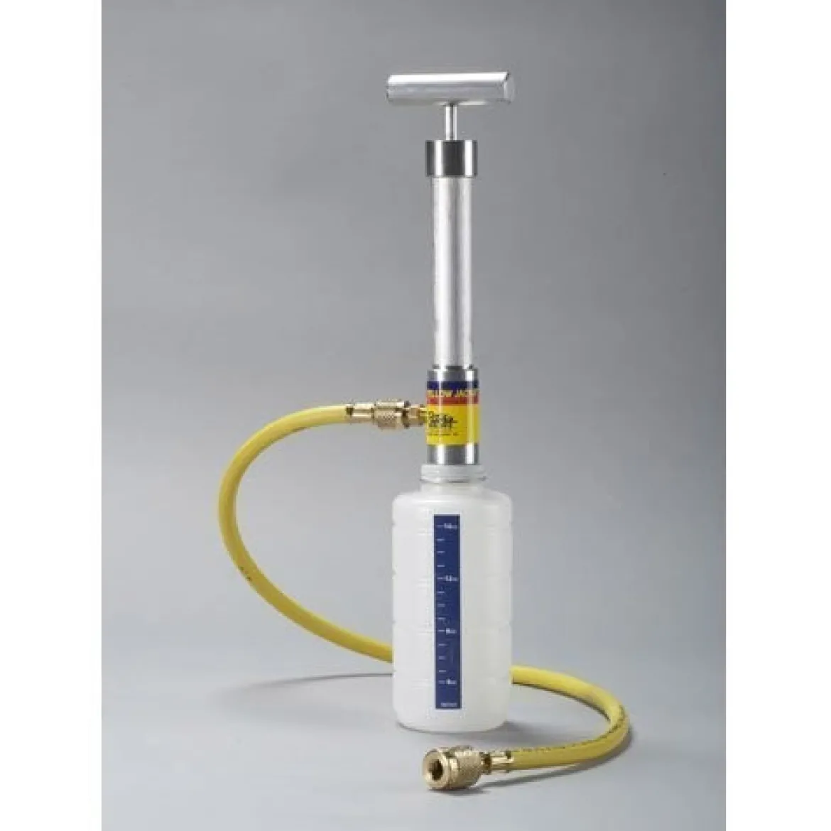 Yellow Jacket Oil Recharge Pump with Bottle, Hose, and Couplers (77950)