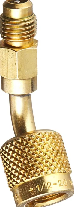 Yellow Jacket R-410A Quick Coupler 5/16" Female to 1/4" Male Flare (19173)