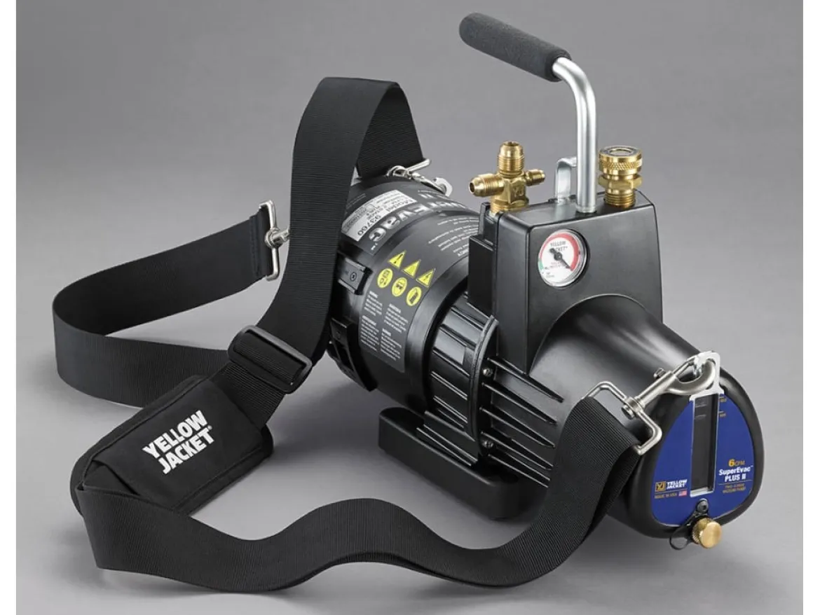 Yellow Jacket SuperEvac Plus II 6 CFM Vacuum Pump with BLDC (93760)