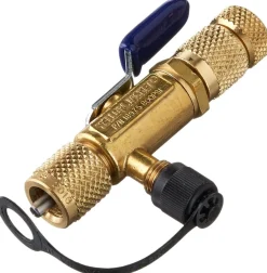 Yellow Jacket Vacuum Charge Valve with Side Port 1/4" Size (18975)