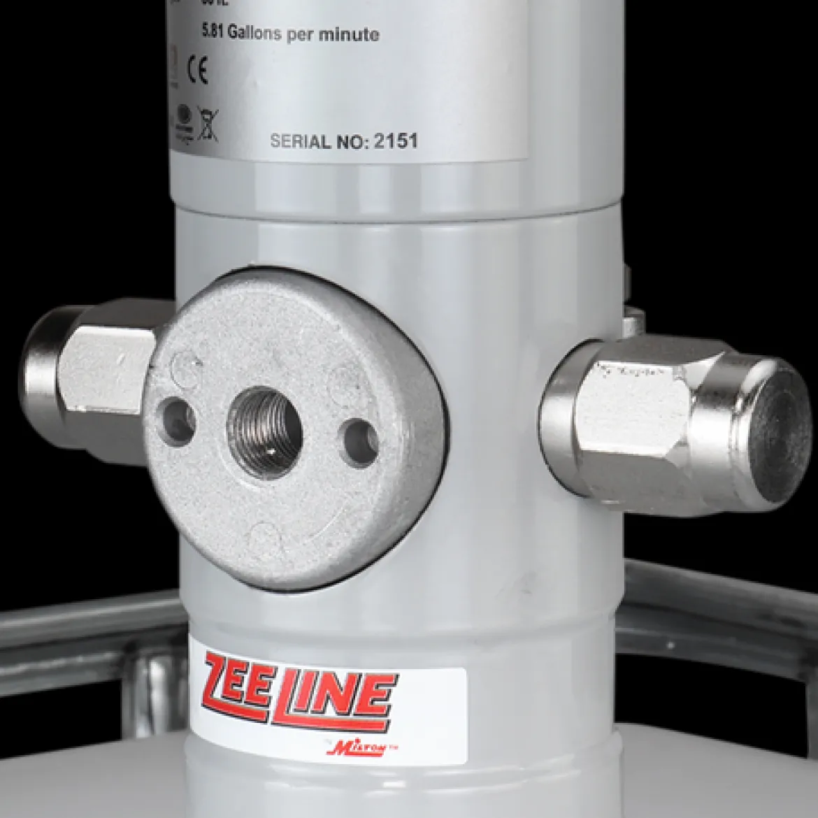 Zeeline 70:1 Grease Pump For 120 Lbs. Kegs Package W/Cart (ZE1213KC)